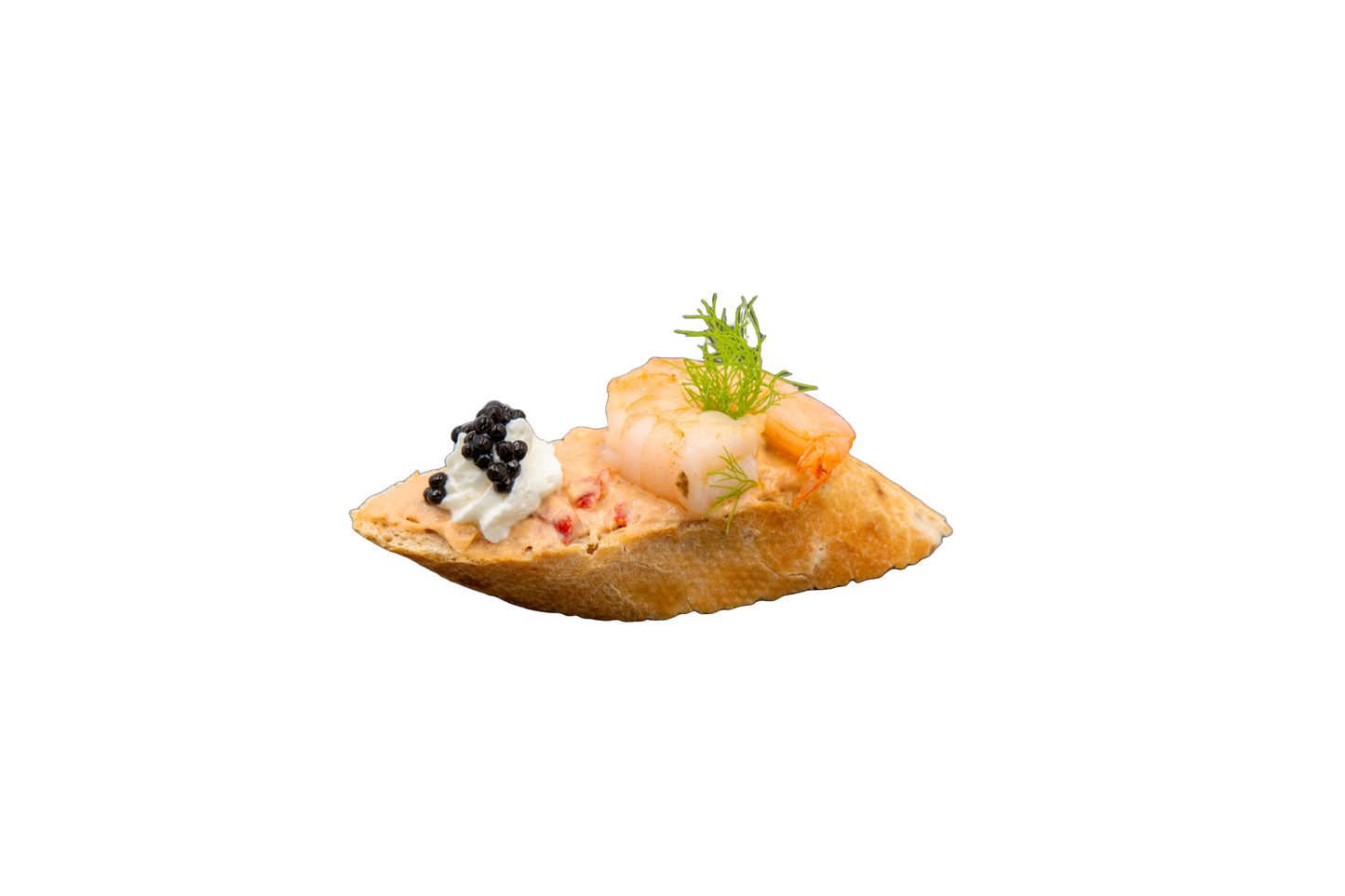 Canapé Thunfisch/Garnele, mind. 10 Stk.