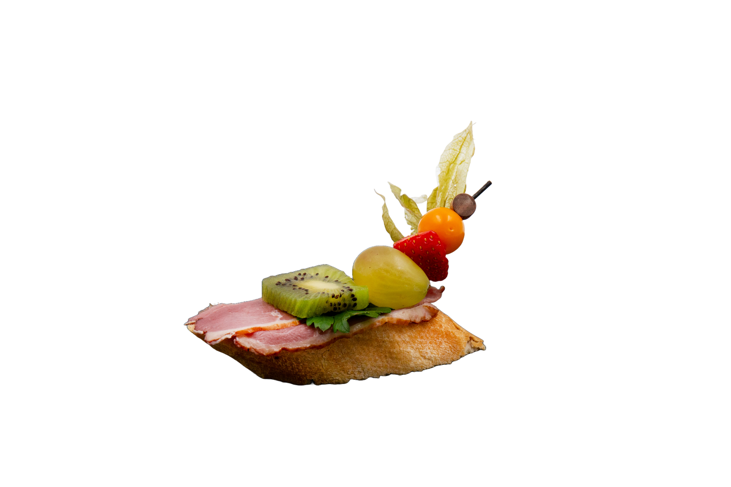 Canapé geräucherte Entenbrust, mind 10 Stk.
