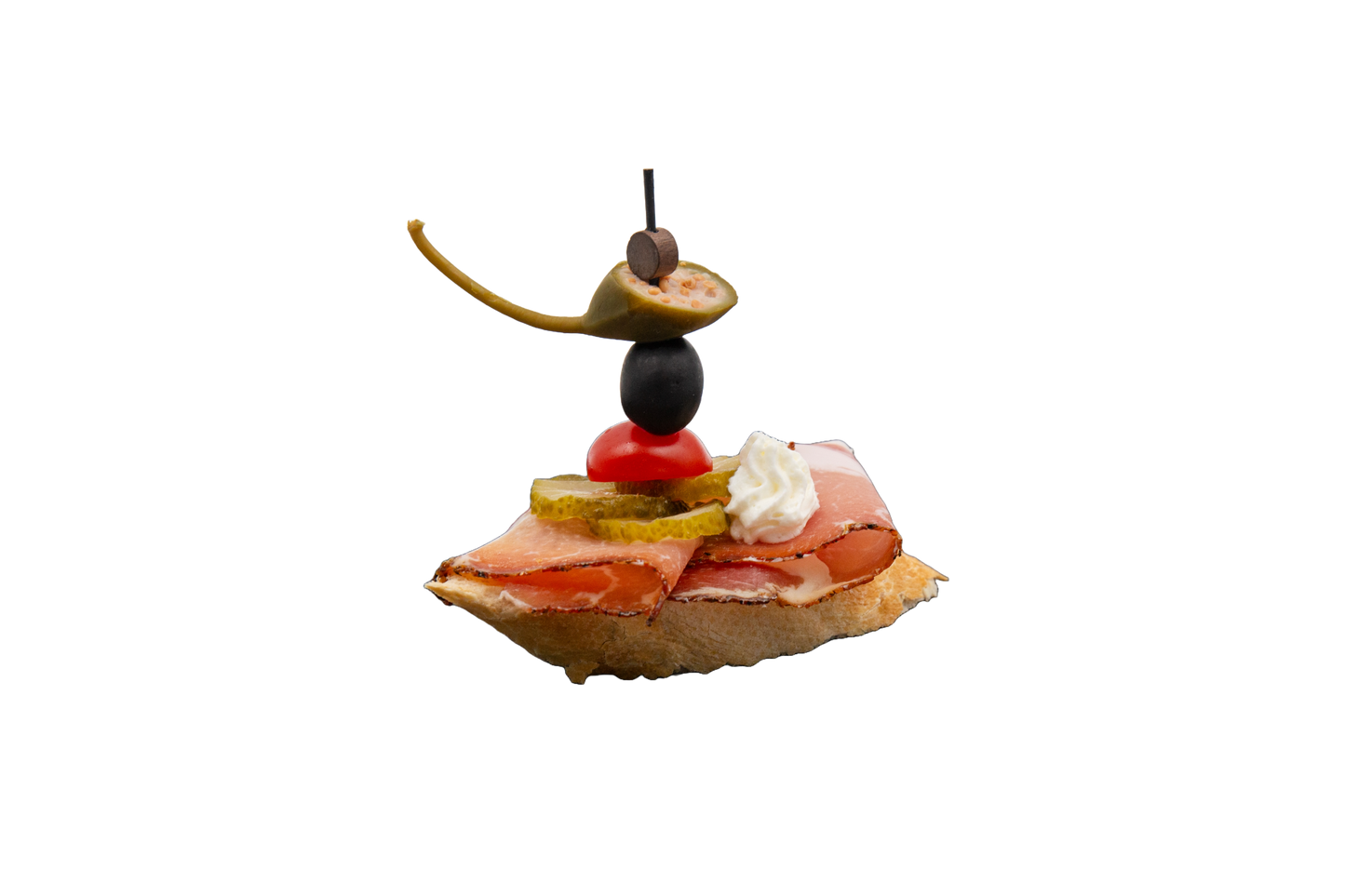 Canapé Speck, mind. 10 Stk.
