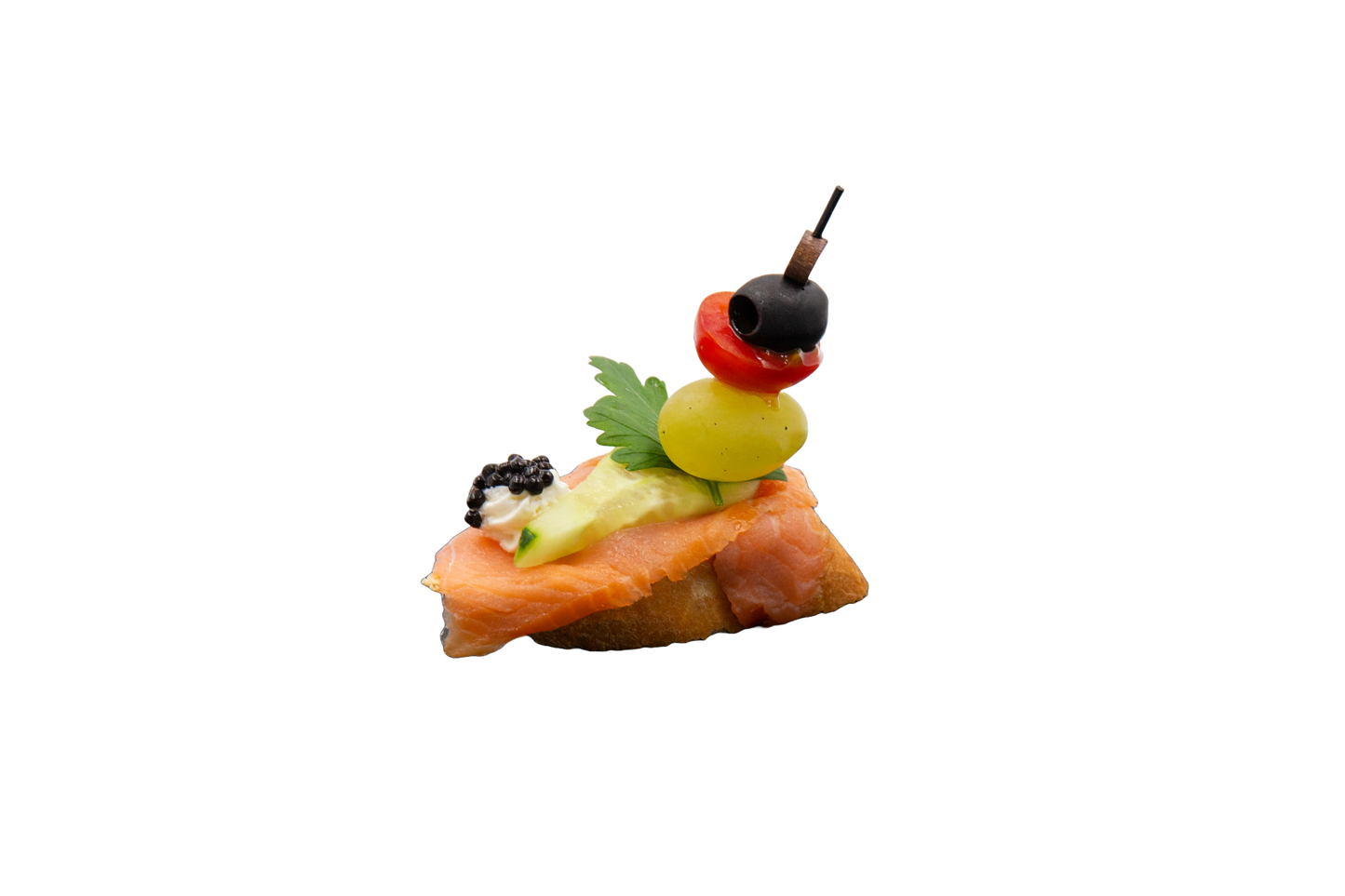 Canapé Räucherlachs, mind. 10 Stk.