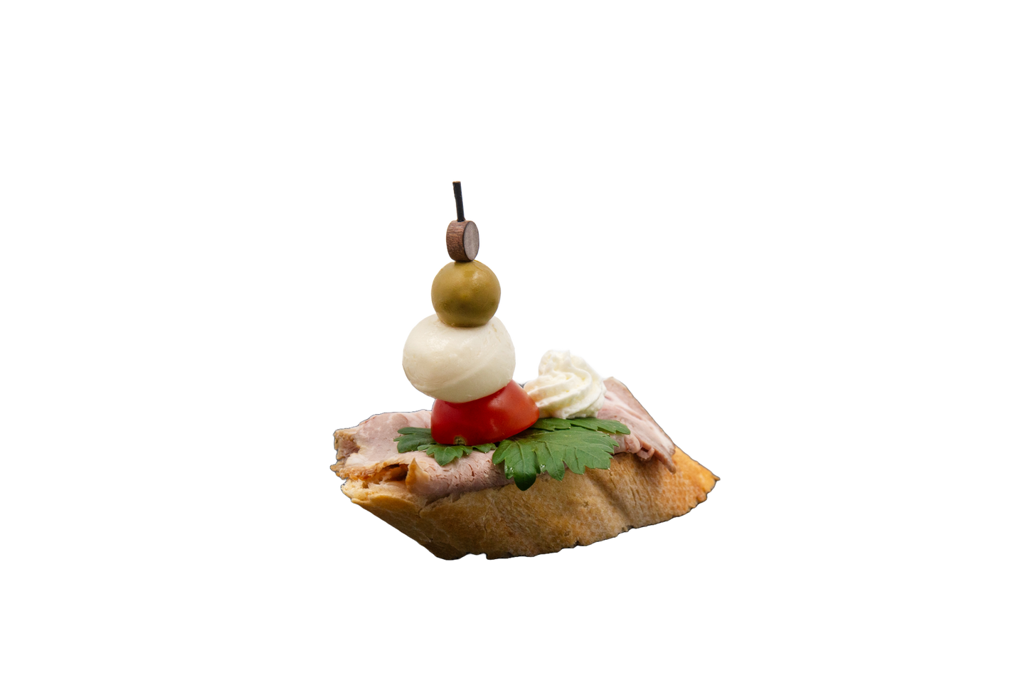 Canapé Schweinebraten, mind. 10 Stk.