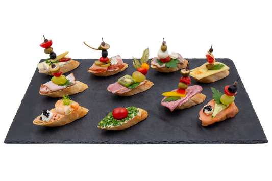 Canapés verschiedene Sorten gemischt je. Stk, mind. 30 Stk.
